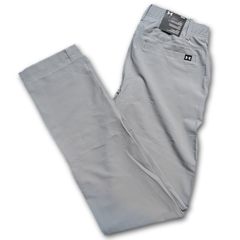 Under Armour UA Storm Mens Pants Drive Pant Gray 28x34 Golf Water Resistant